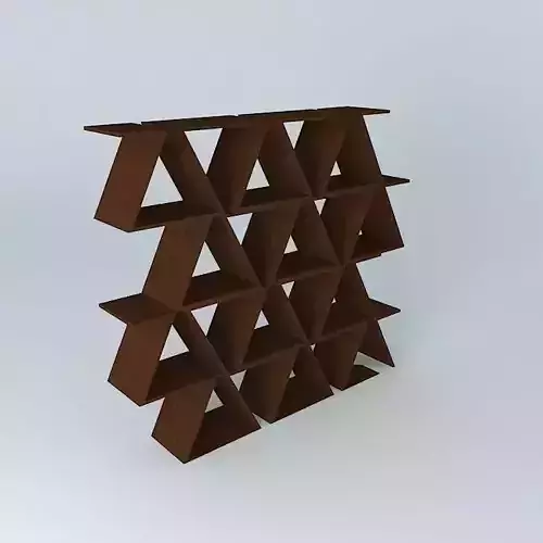 Zig Zag bookshelf, saw estante zig