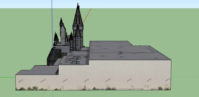 Hogwarts Castle - Harry Potter 3D model_10