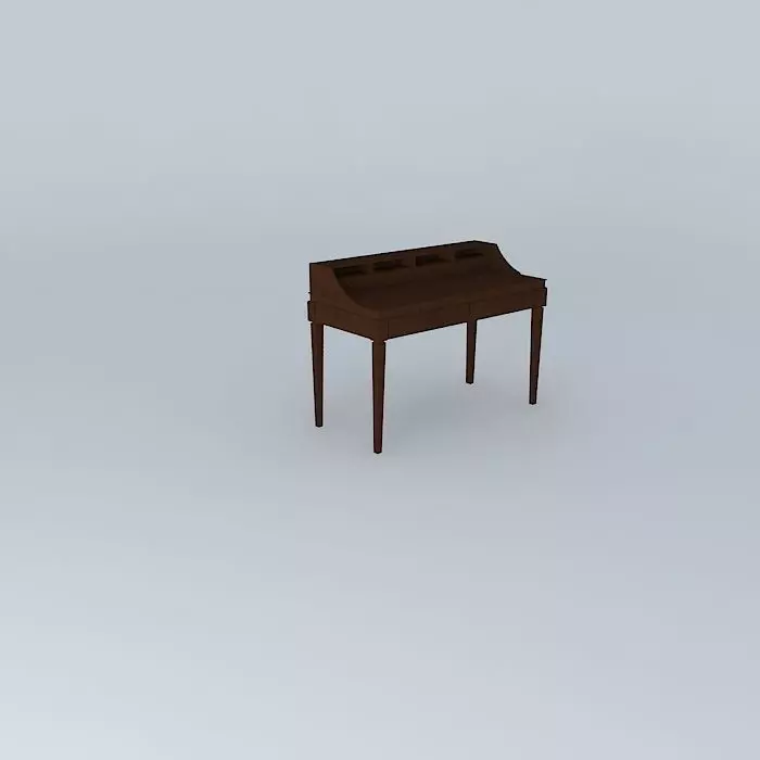 desk desk piano Free 3D model_0