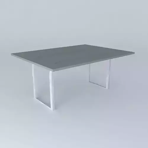 steel and glass table 70s mesa de vidro