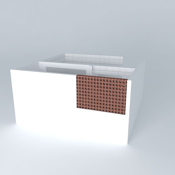 suhelenorkut brick wall in building Free 3D model_1