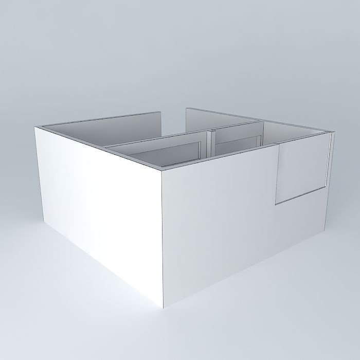 suhelenorkut brick wall in building Free 3D model_4