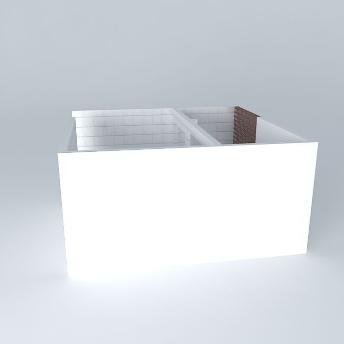 suhelenorkut brick wall in building Free 3D model_2