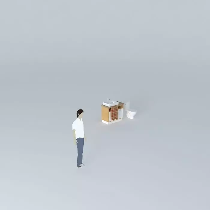 lucianaorkut person Free 3D model