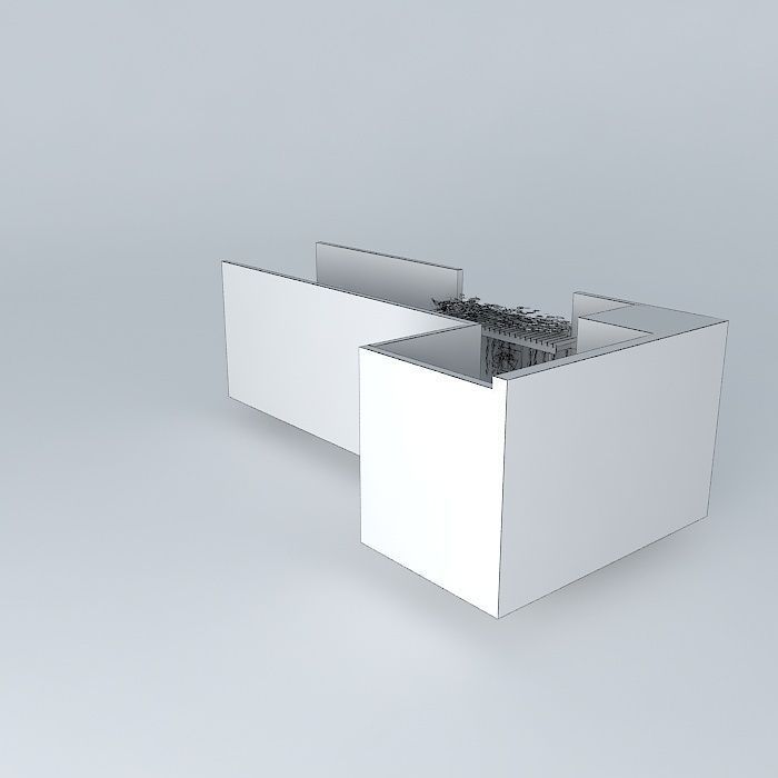 josiorkut box with plant in it Free 3D model_4