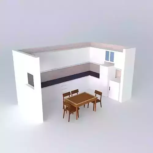 liaorkut kitchen with table and chairs