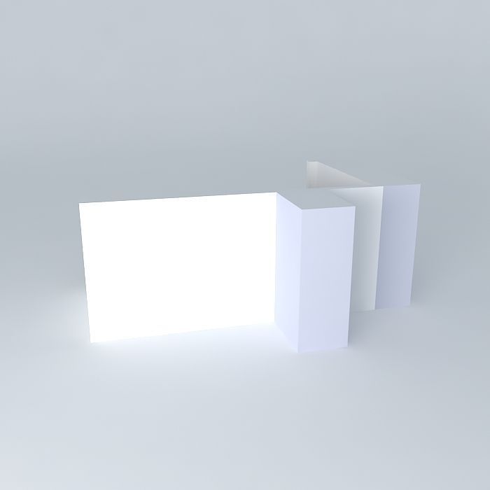 daniorkut living room with table and chairs Free 3D model_2