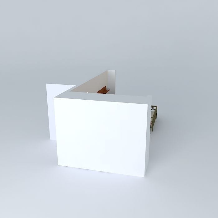 daniorkut living room with table and chairs Free 3D model_1