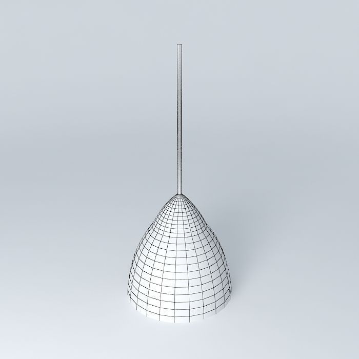lustre hanging lamp Free 3D model_3