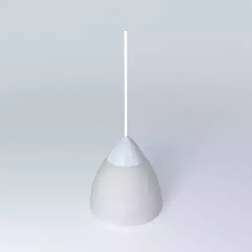 lustre hanging lamp Free 3D model