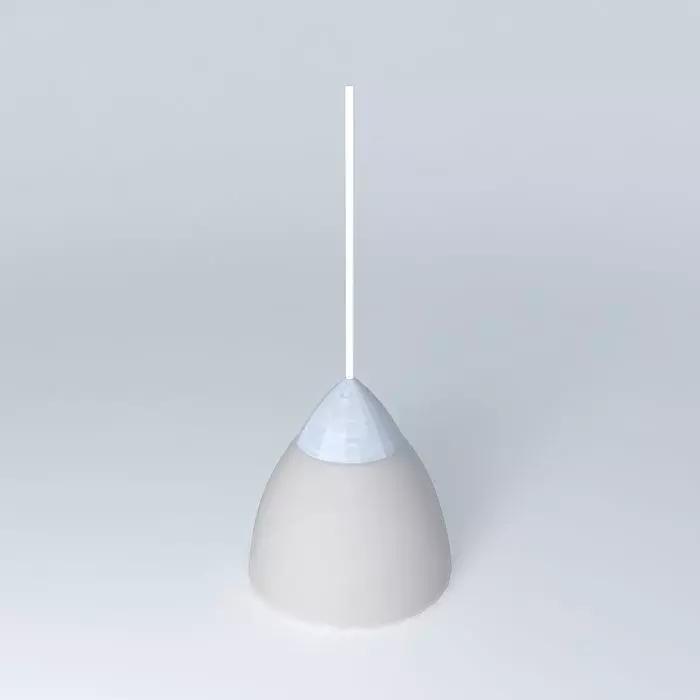 lustre hanging lamp Free 3D model_0