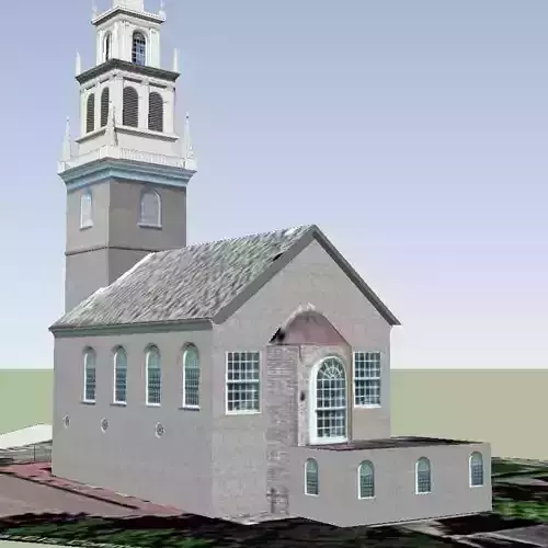 Old North Church Boston 3D model