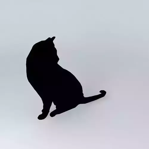 cat wall decor wall cutout cat cat panel