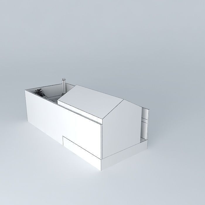 recreation area pool area Free 3D model_3