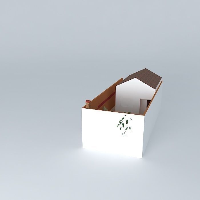 recreation area pool area Free 3D model_1