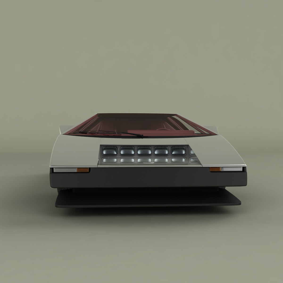 Aston Martin Bulldog Concept 3D model_5