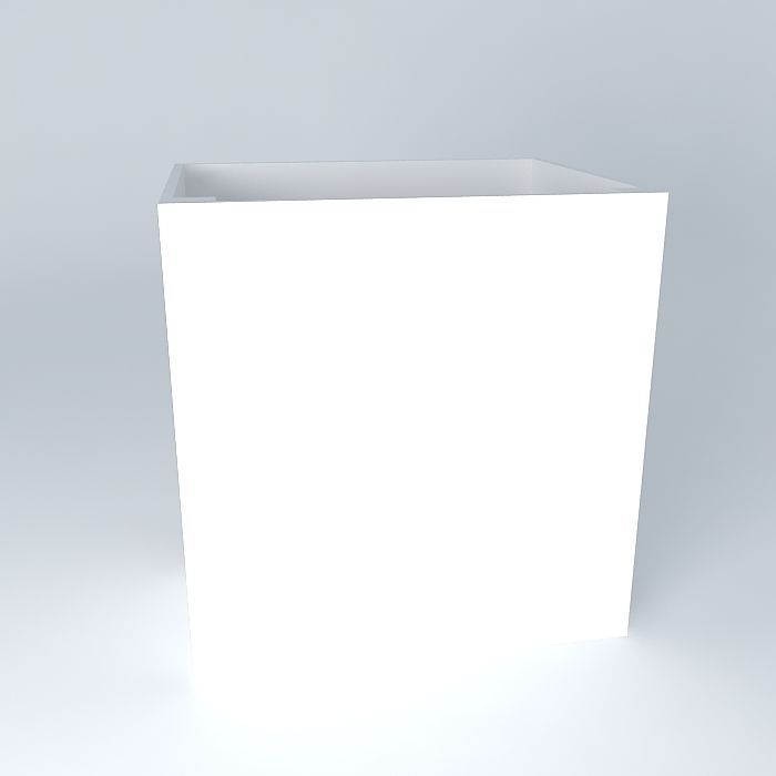 edson cube with bed inside Free 3D model_2