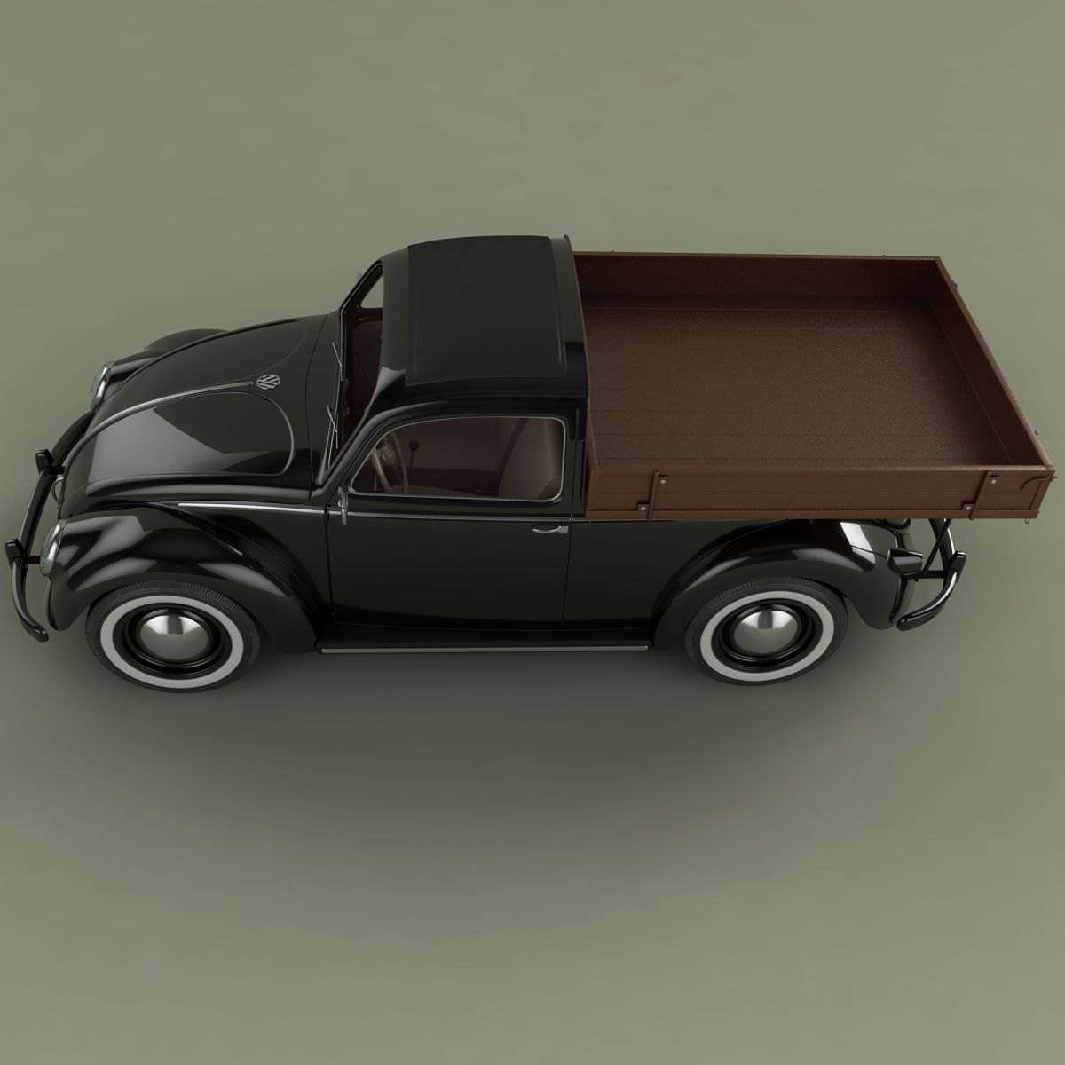 Volksvagen Beetle Pick-up 3D model_6