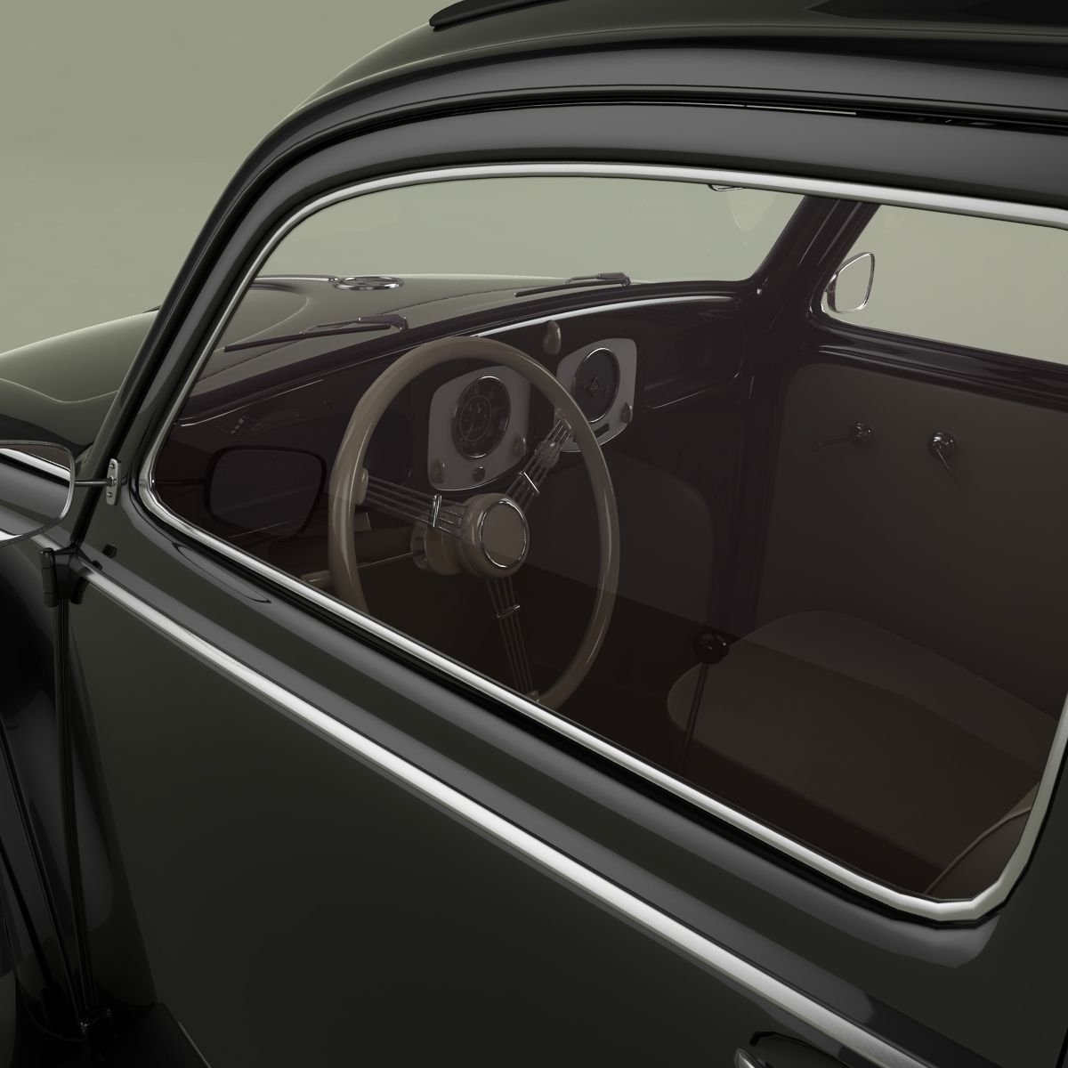 Volksvagen Beetle Pick-up 3D model_8