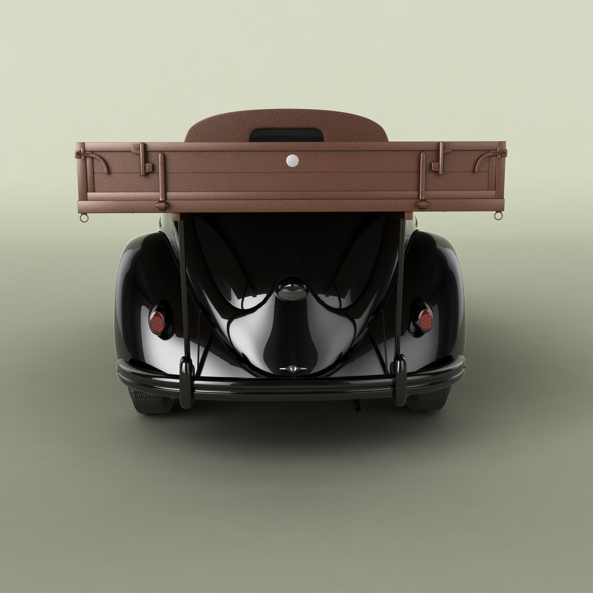 Volksvagen Beetle Pick-up 3D model_3
