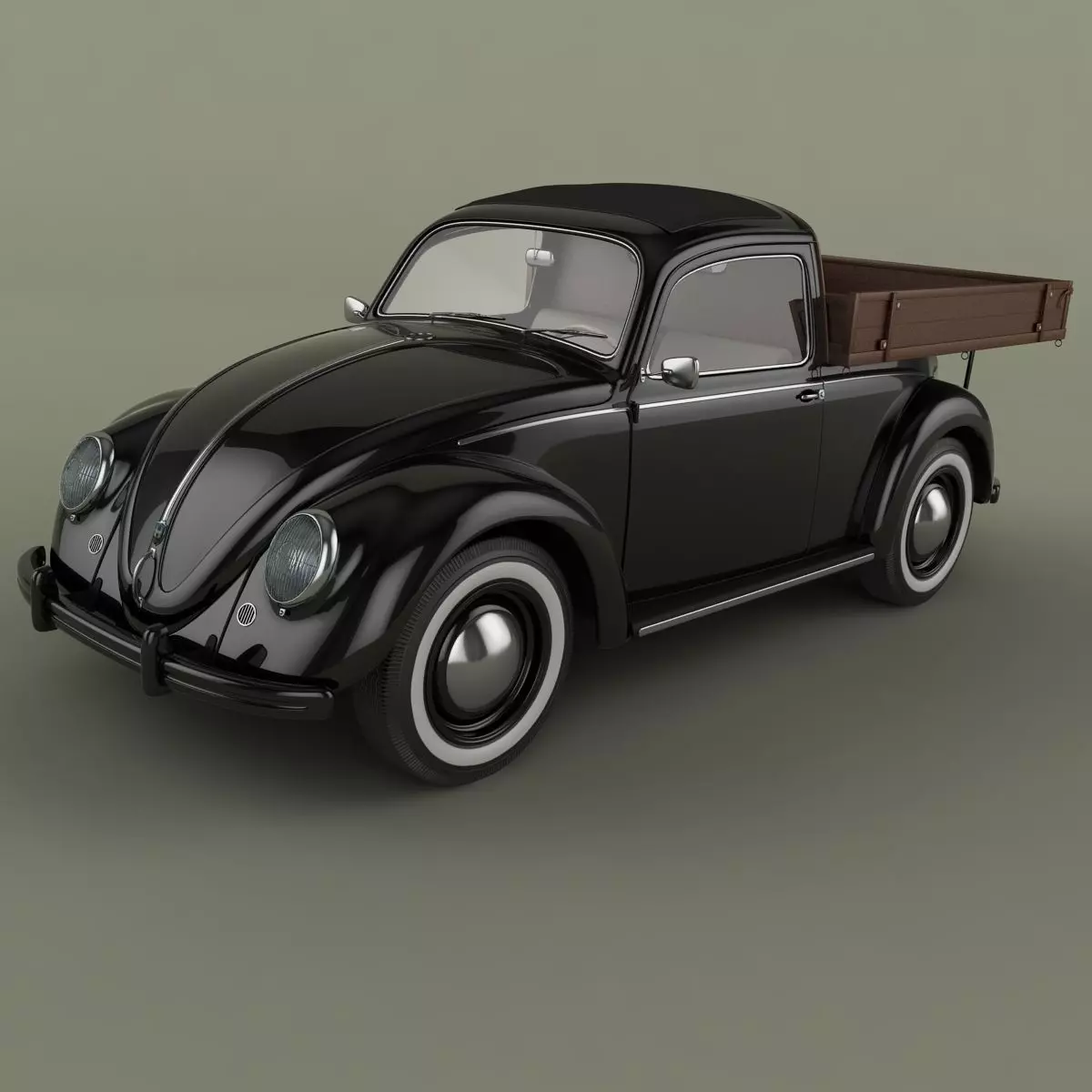 Volksvagen Beetle Pick-up 3D model_0
