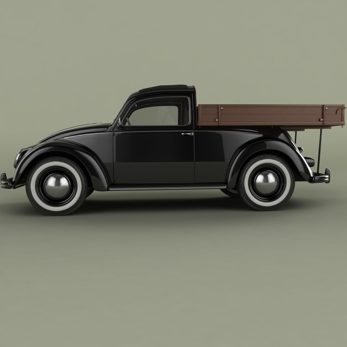Volksvagen Beetle Pick-up 3D model_1