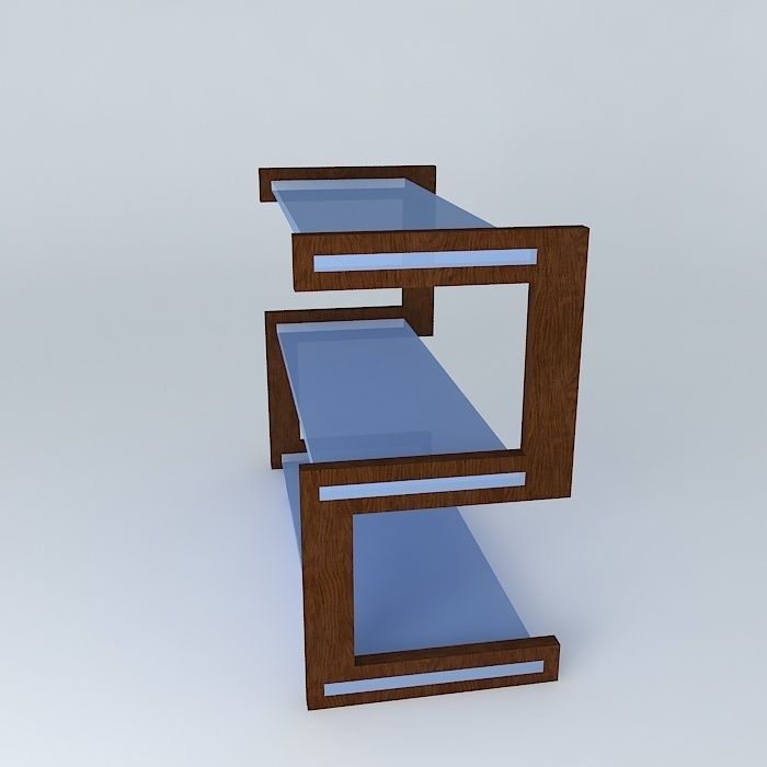 estante S S bookshelf Free 3D model_2