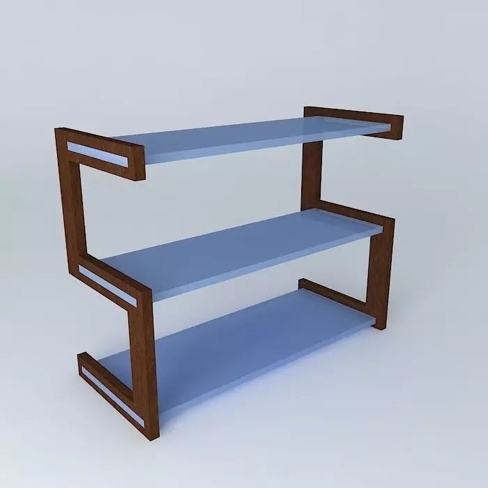 estante S S bookshelf Free 3D model_0