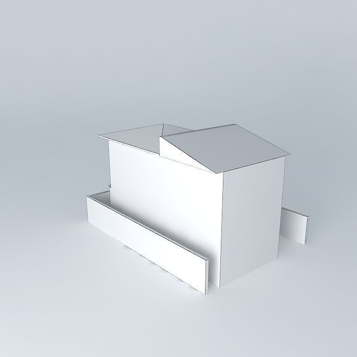 lucianaorkut house Free 3D model_4