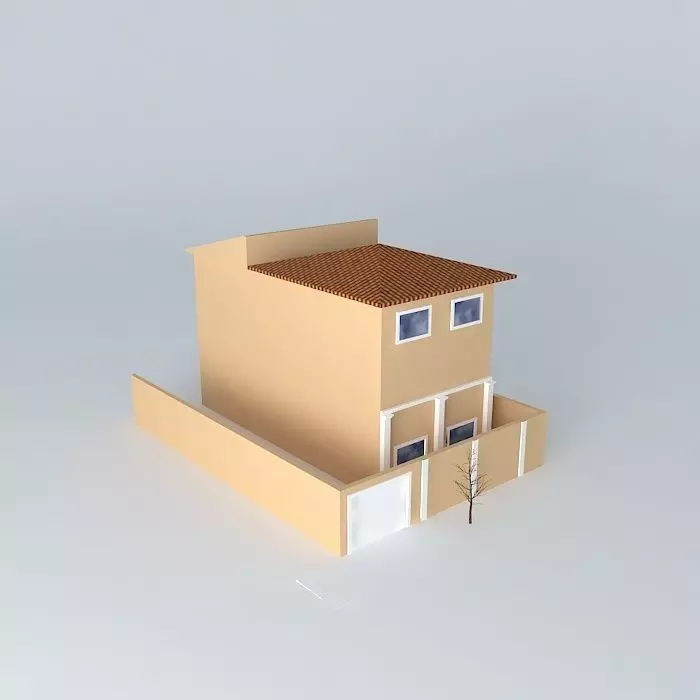 lucianaorkut house Free 3D model_0