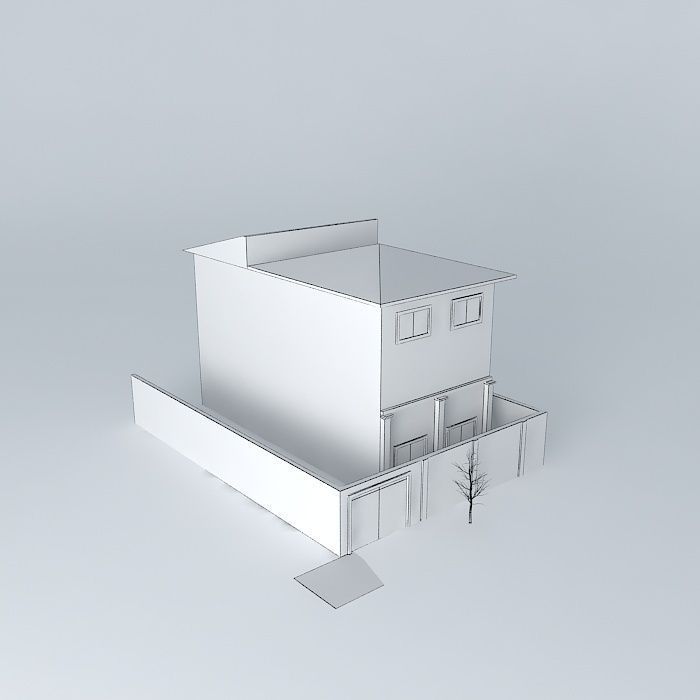 lucianaorkut house Free 3D model_3