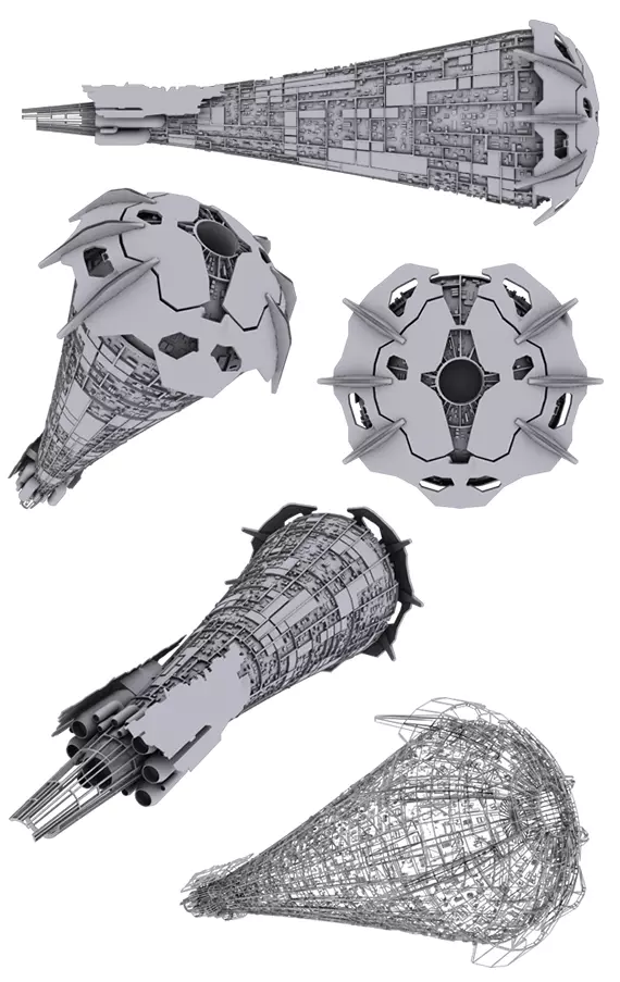 Mjolnir Titan 3D model_0