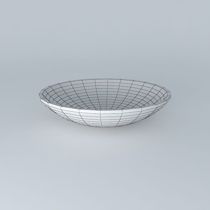 ornament bowl bowl Free 3D model_3