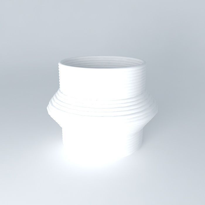 vase glass Free 3D model_2