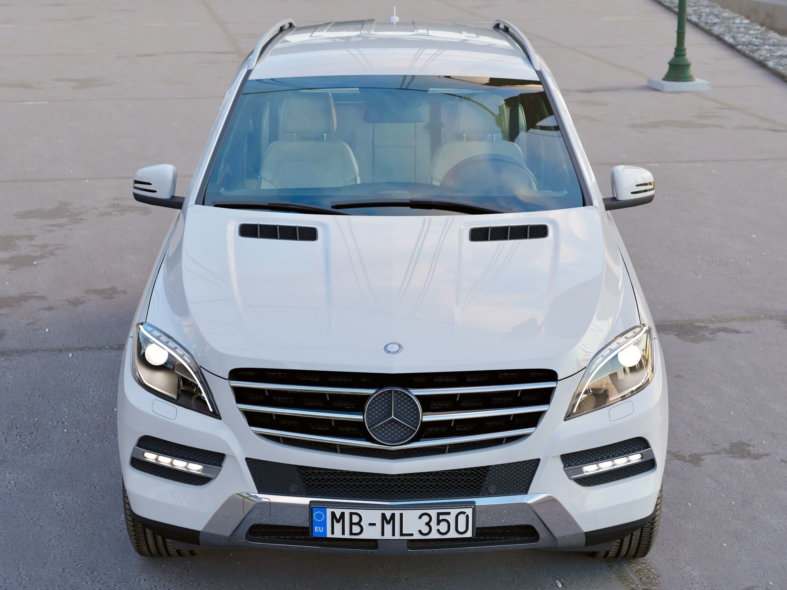 Mercedes-Benz ML-Class 2013 3D model_2