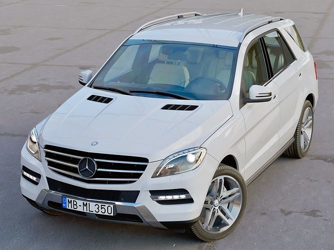 Mercedes-Benz ML-Class 2013 3D model