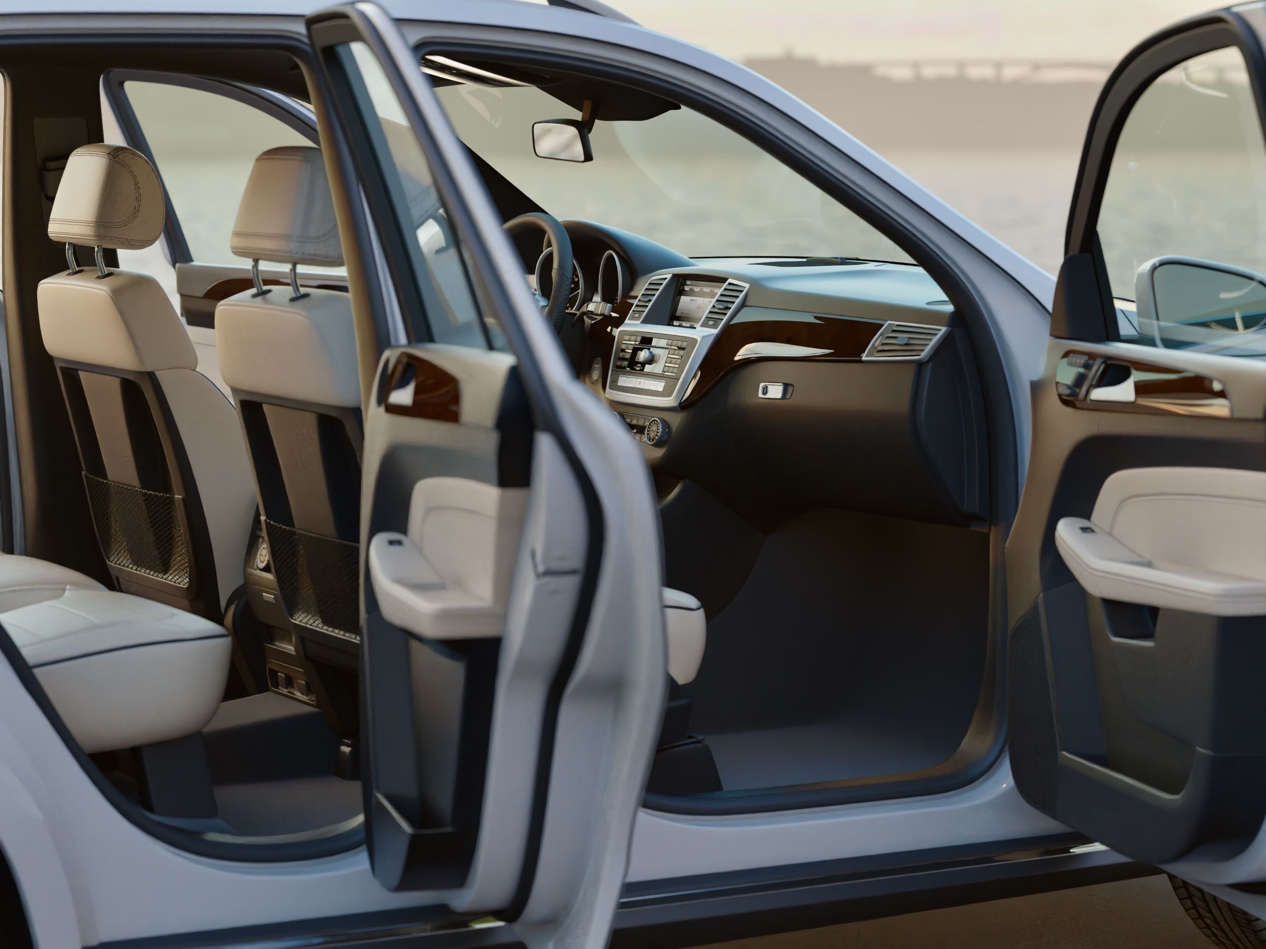 Mercedes-Benz ML-Class 2013 3D model_7