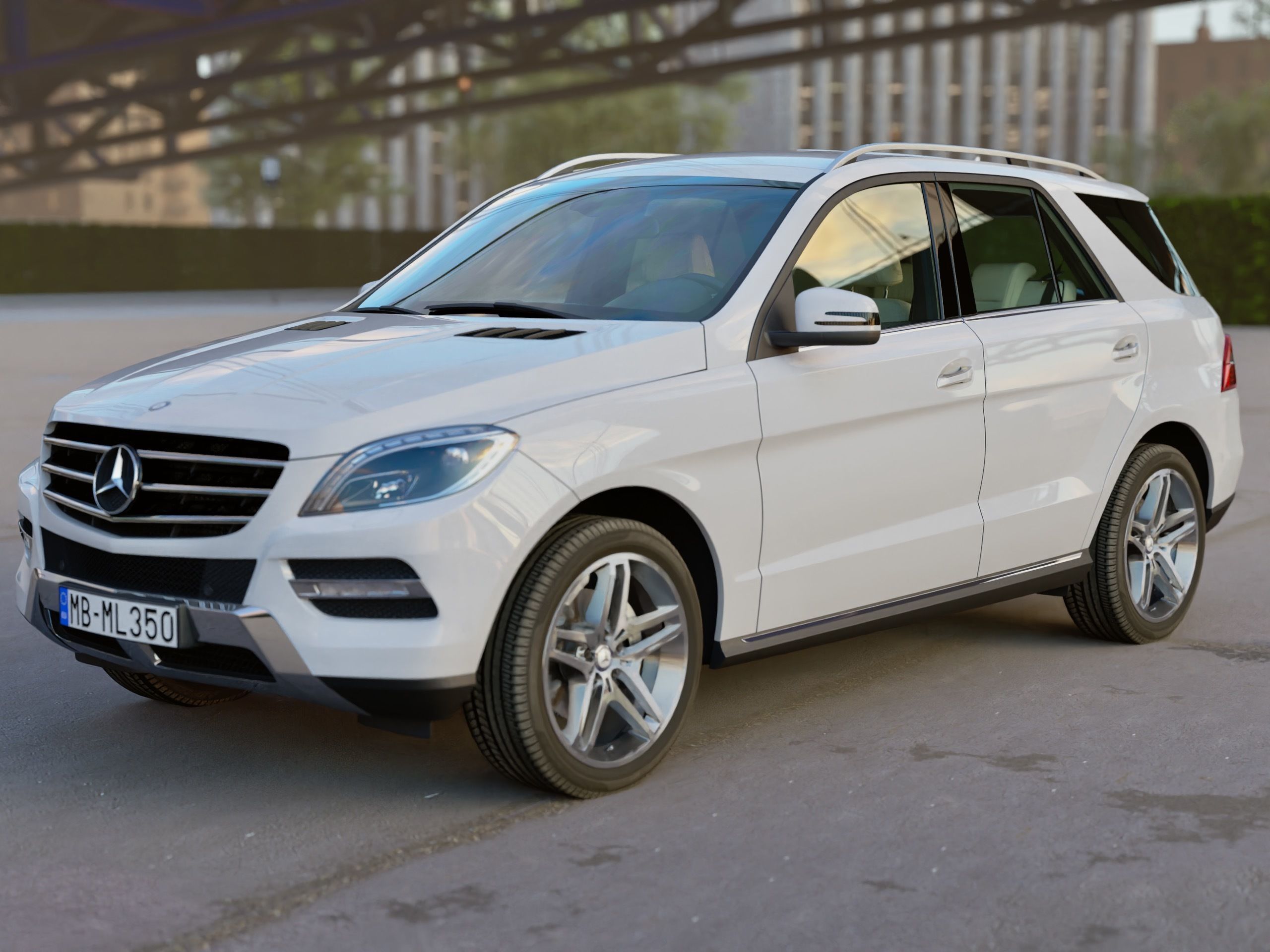 Mercedes-Benz ML-Class 2013 3D model_5