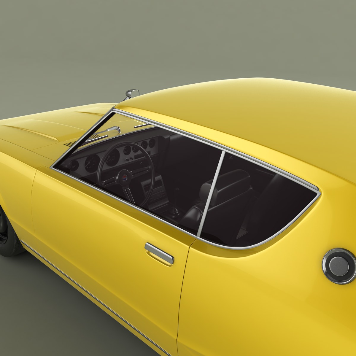 Datsun Skyline 240K GT 3D model_8