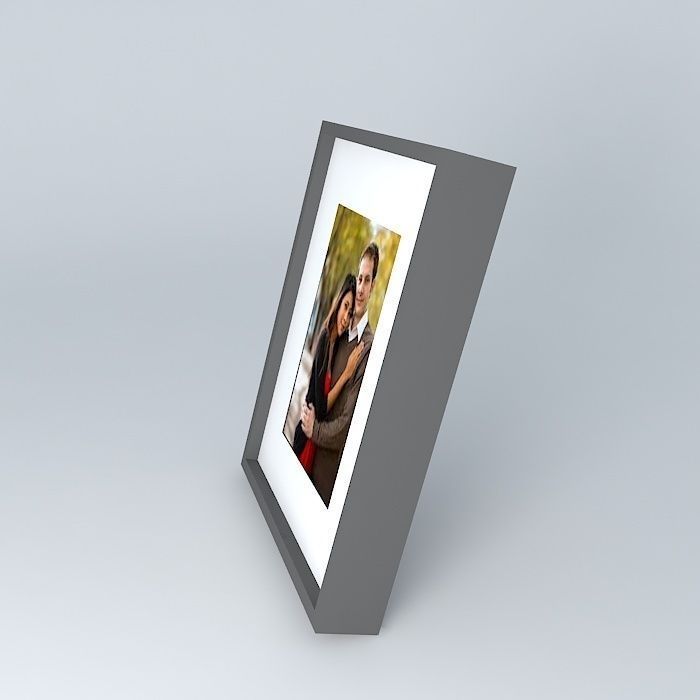Crate and Barrel Benson 5x7 Frame Free 3D model_2
