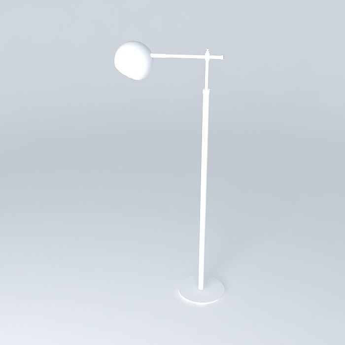 Schoolhouse Electric Miles Floor Lamp Free 3D model_1
