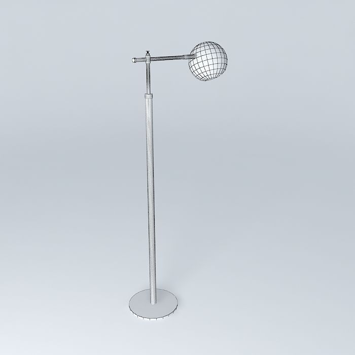Schoolhouse Electric Miles Floor Lamp Free 3D model_3