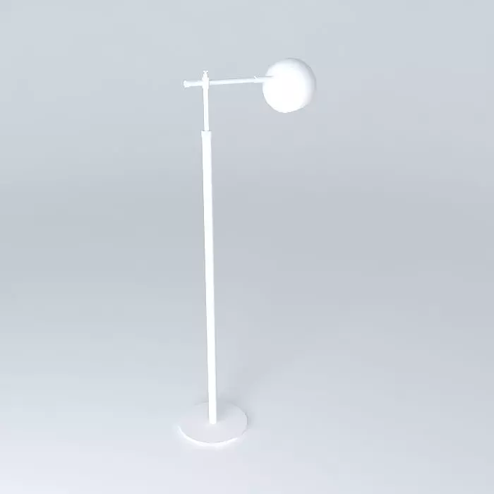 Schoolhouse Electric Miles Floor Lamp Free 3D model_0