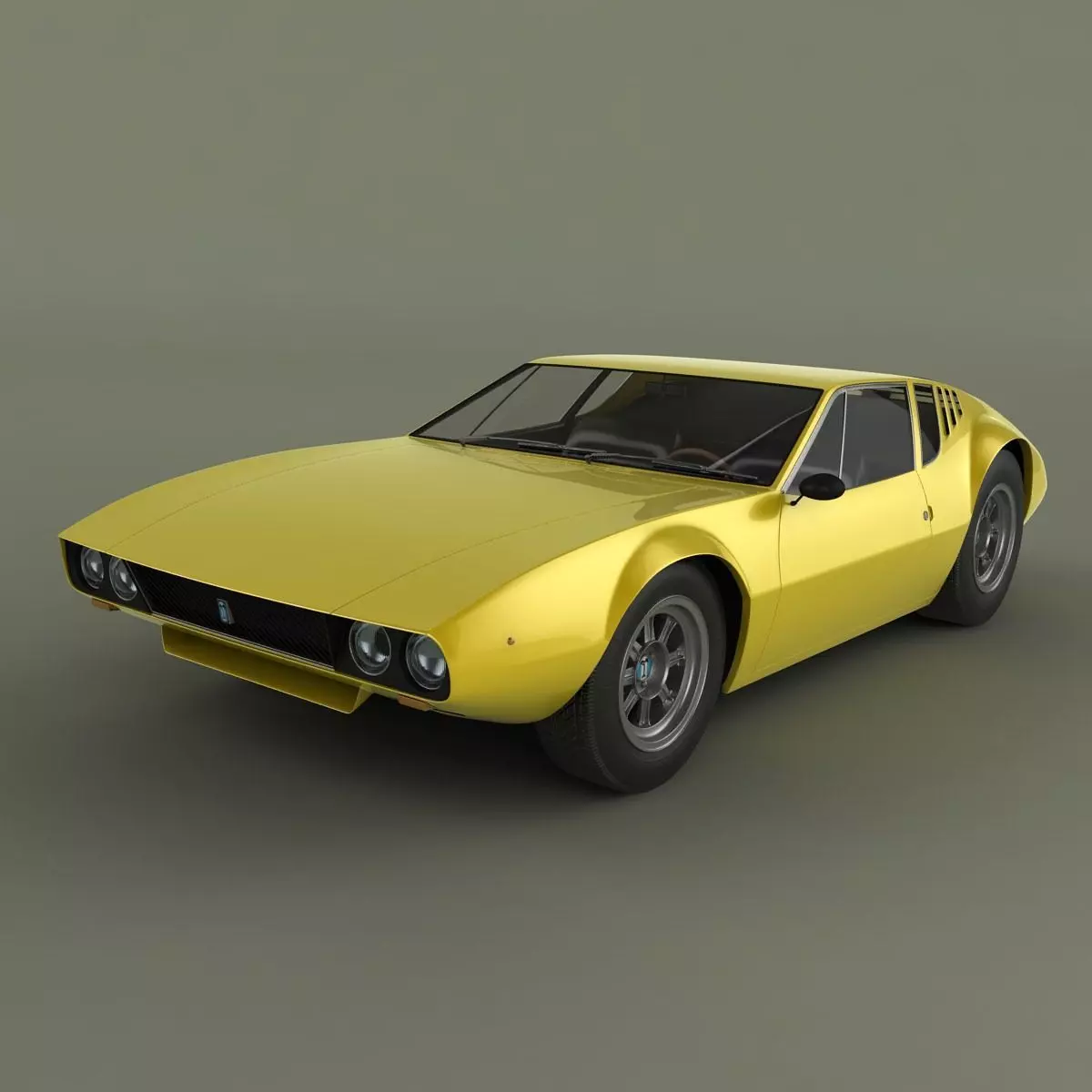 De Tomaso Mangusta 3D model