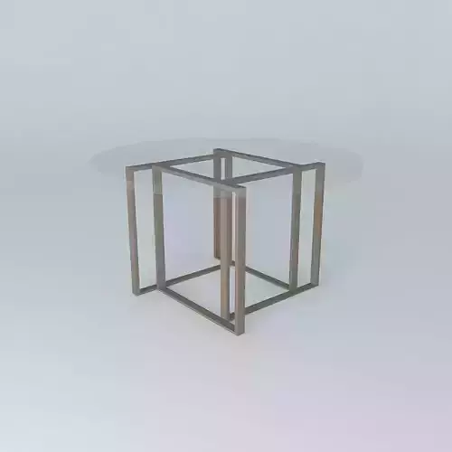 Crate and Barrel Tory Round Coffee Table