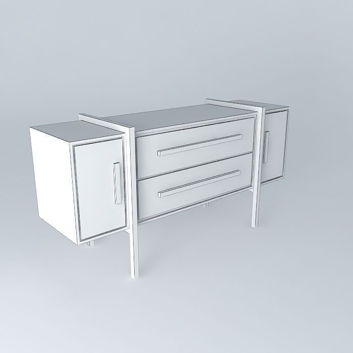 buffet sideboard, console Free 3D model_3