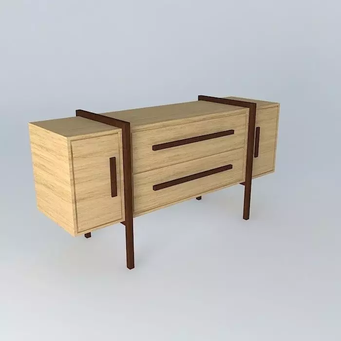 buffet sideboard, console Free 3D model_0