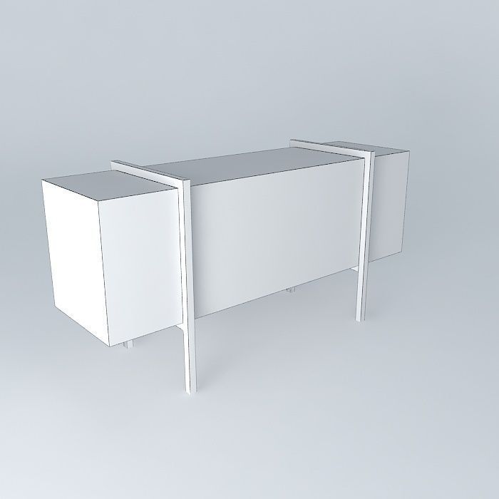 buffet sideboard, console Free 3D model_4