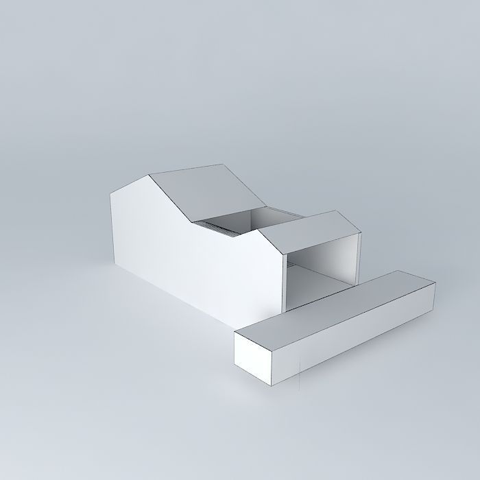 laurinha2 house with roof Free 3D model_3