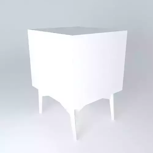 West Elm Mid Century Media 1Door Side Table